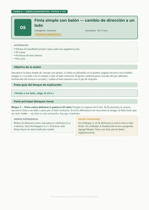 Tomo 3 — Finta simple Infantiles