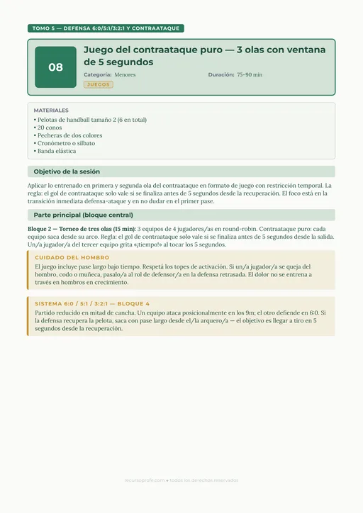 Tomo 5 — Contraataque 3 olas Menores